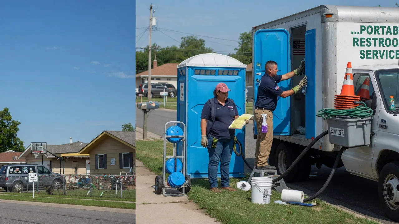 Portable Toilet Rental in Wayne, MI near me